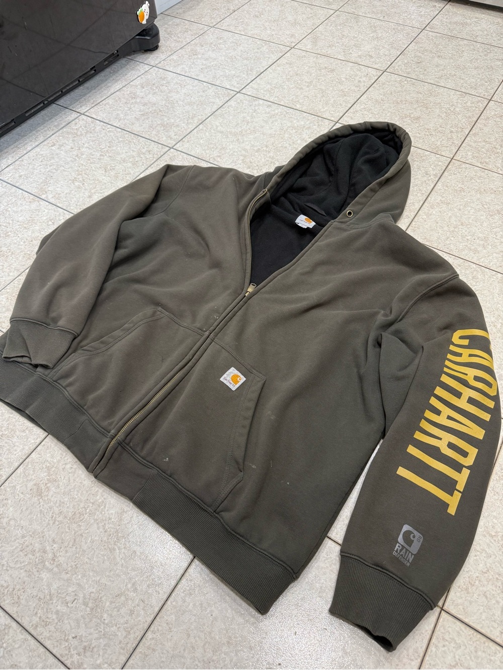 Carhartt Dark Rain Defender full Zip Hoodie